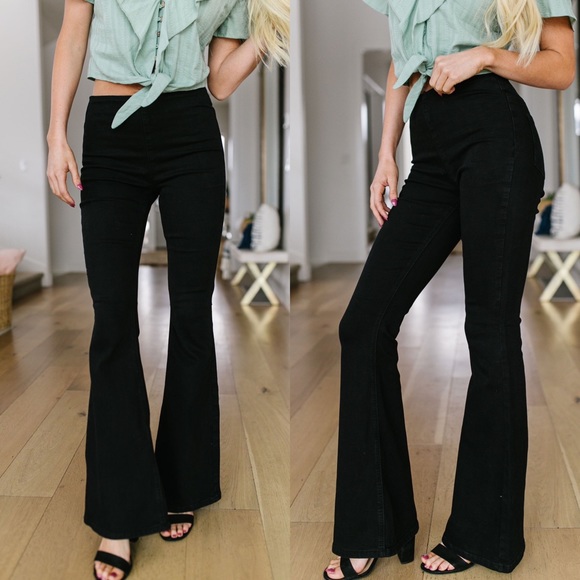 Belle of the Ball Jeans in Dark Wash Denim - Picture 5 of 5